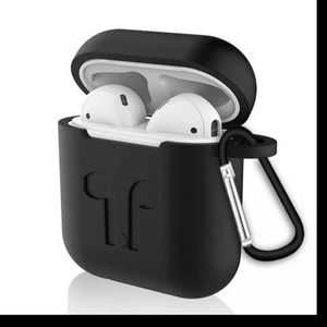 Airpods Silicone Case W/Hook for iPhone 7, 8